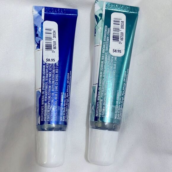 NIP- Bath & Body Works. Two Gingham Lip Gloss - Picture 2 of 2